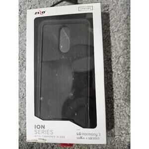 Phone Case For LG Harmony 3, LGK40, And LG Solo Zizo Ion Series Black